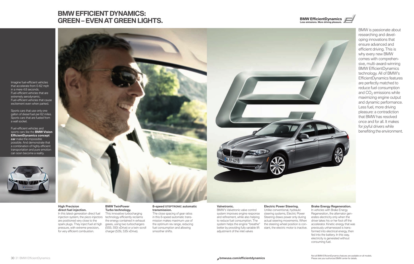 2011 BMW 5-Series Brochure Page 26